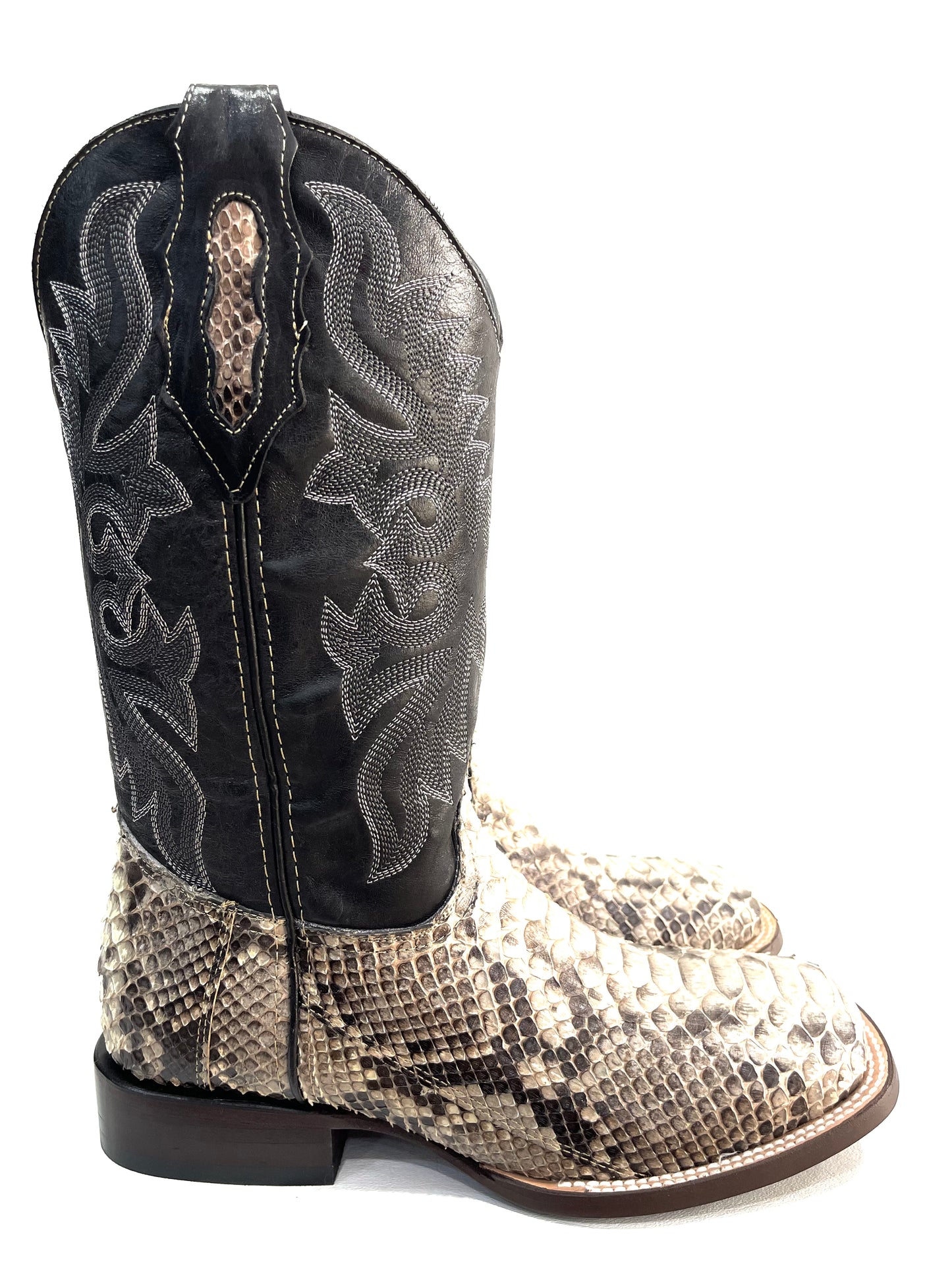 Men’s Genuine Exotic Python Natural Color