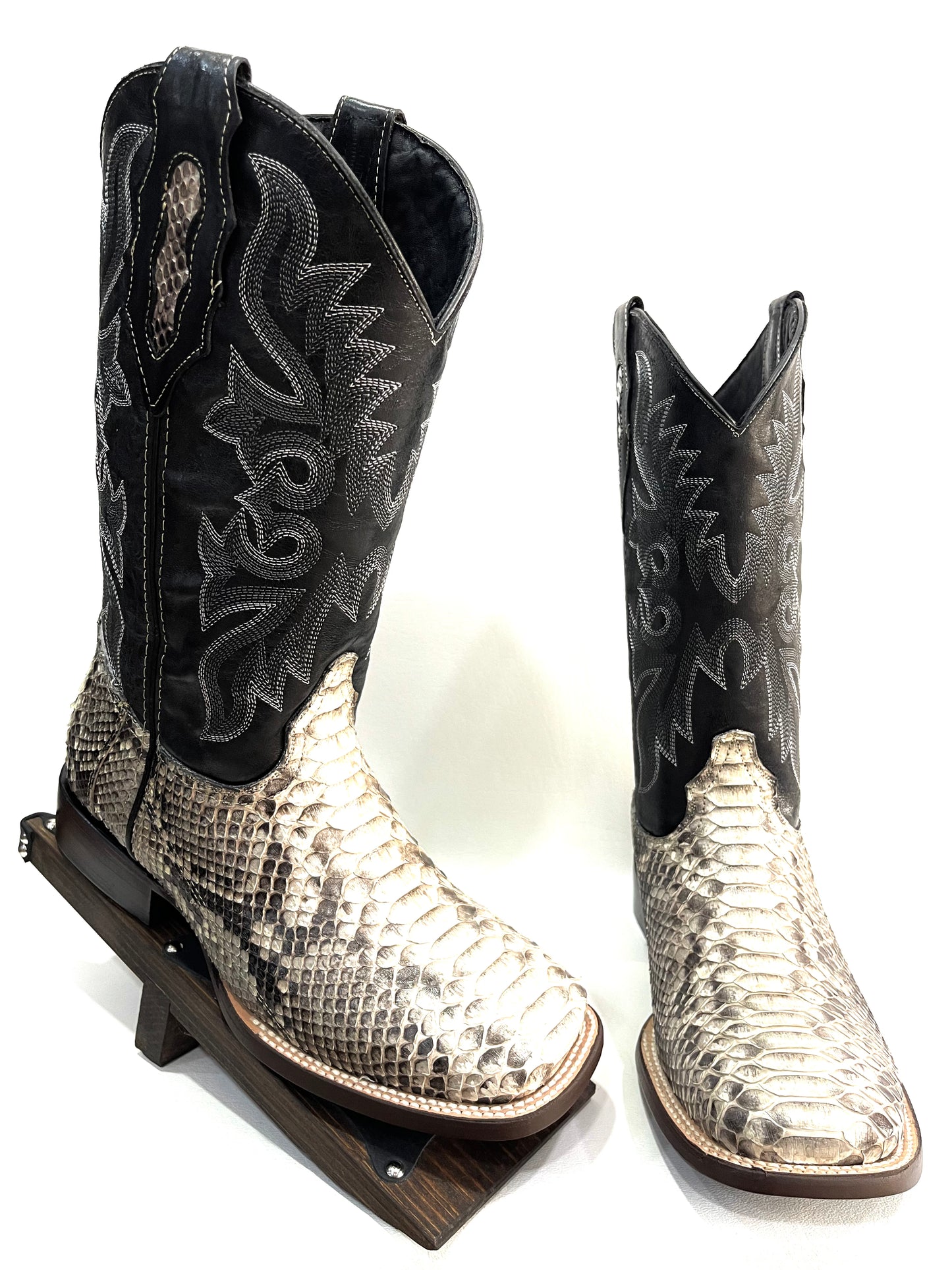 Men’s Genuine Exotic Python Natural Color