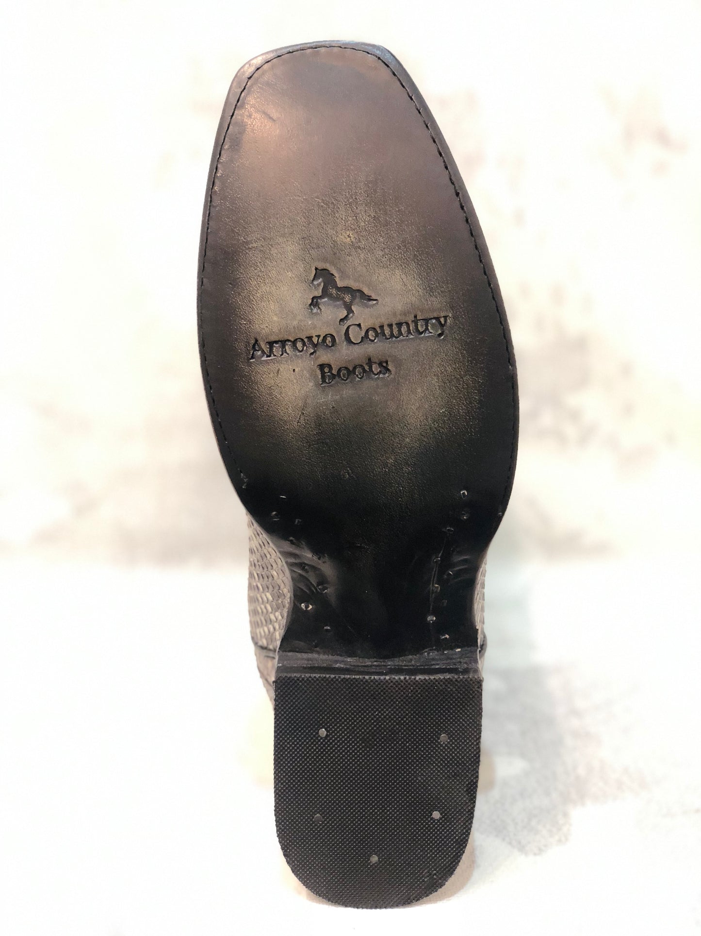 Men’s Natural Python Levi Toe