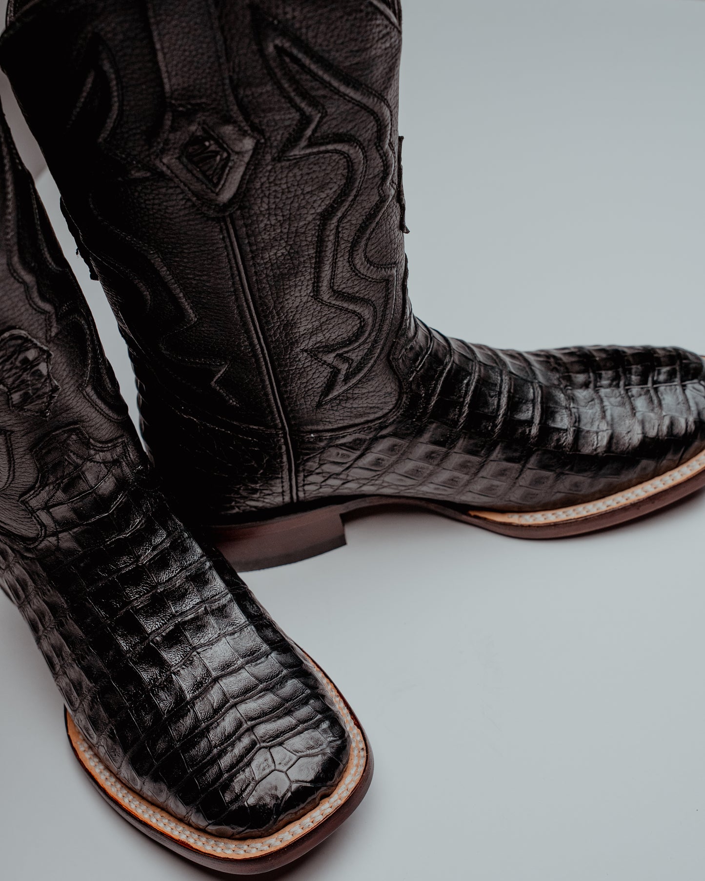 Caiman Belly Exotic Boots
