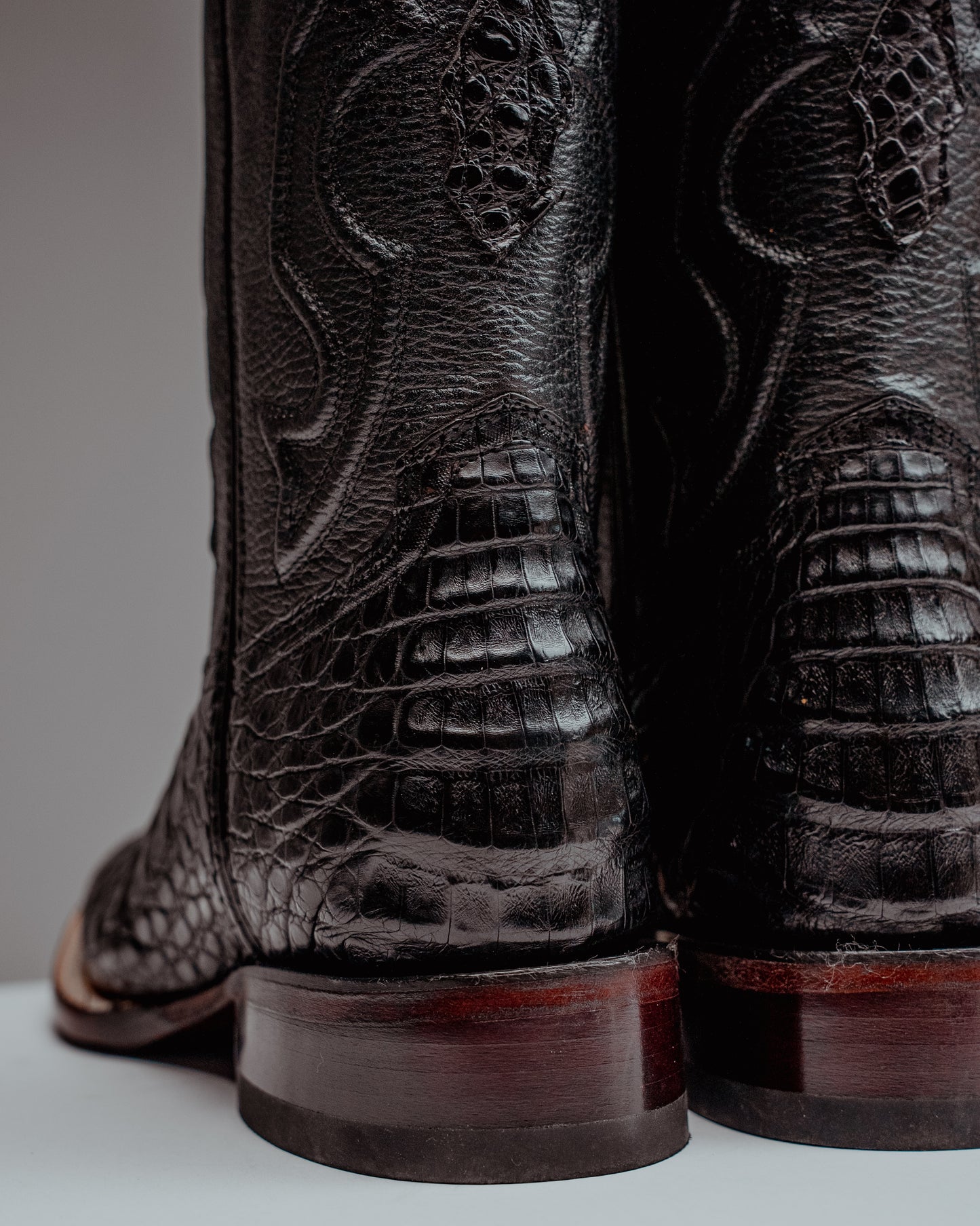 Caiman Belly Exotic Boots