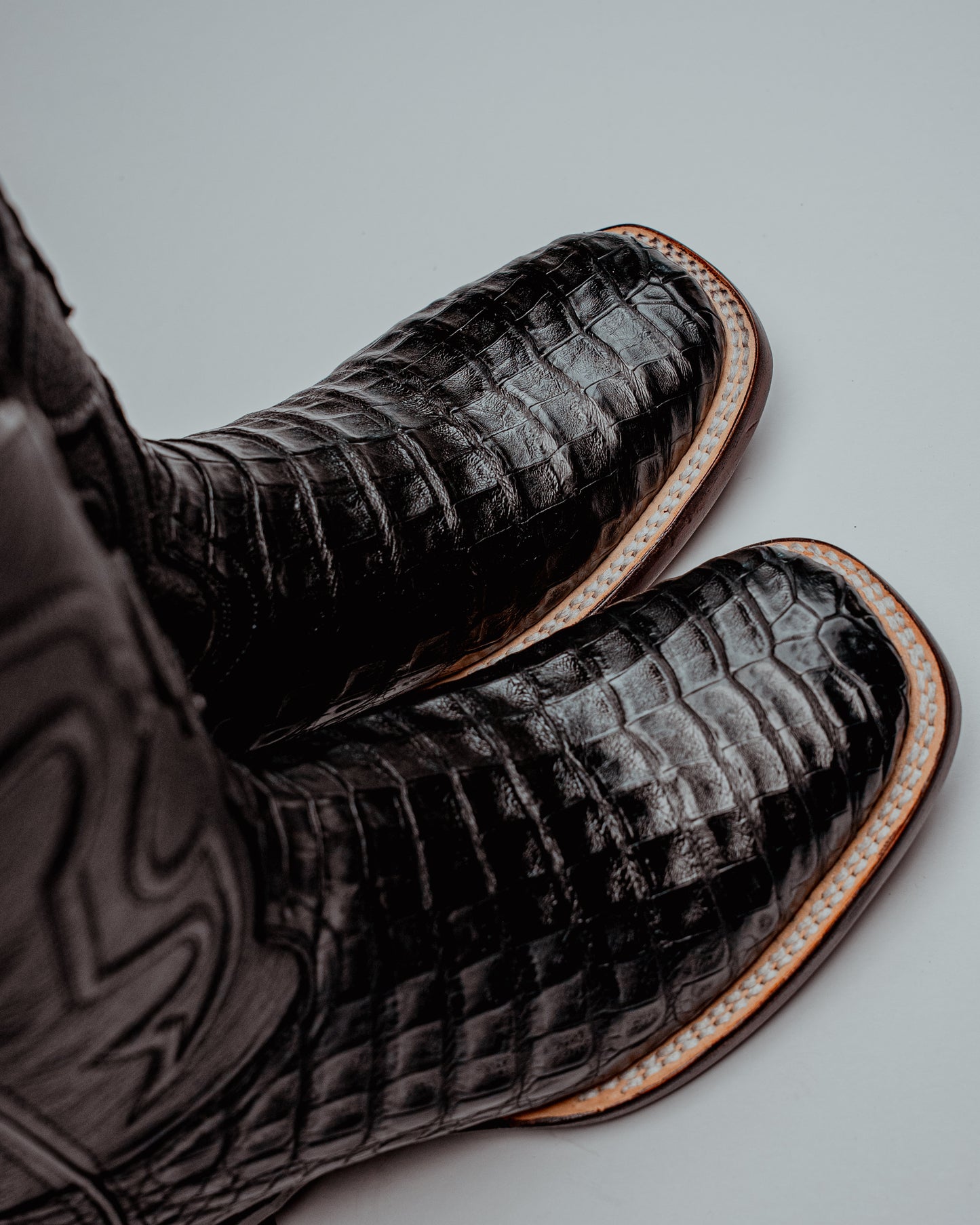 Caiman Belly Exotic Boots
