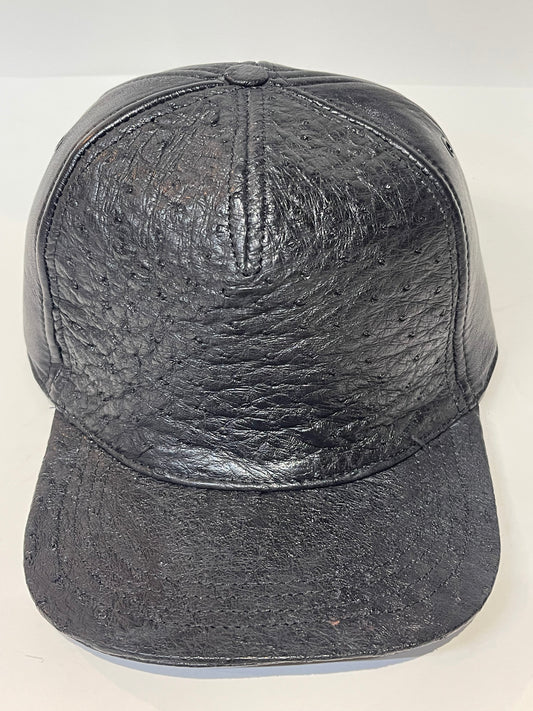 Ostrich cap black