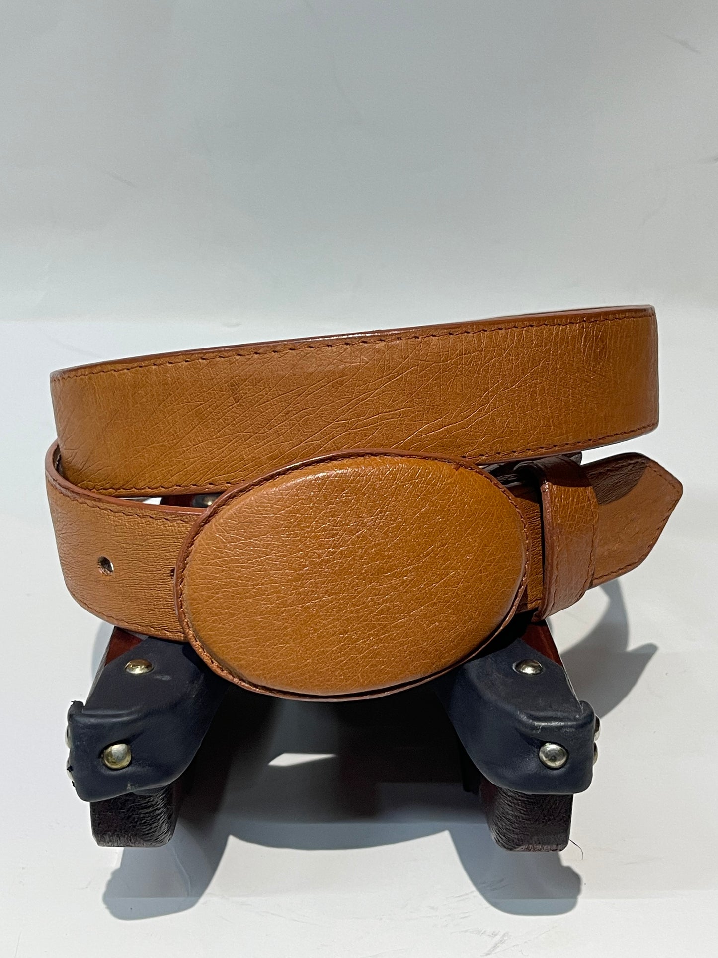 Shedron Smooth Ostrich Belt